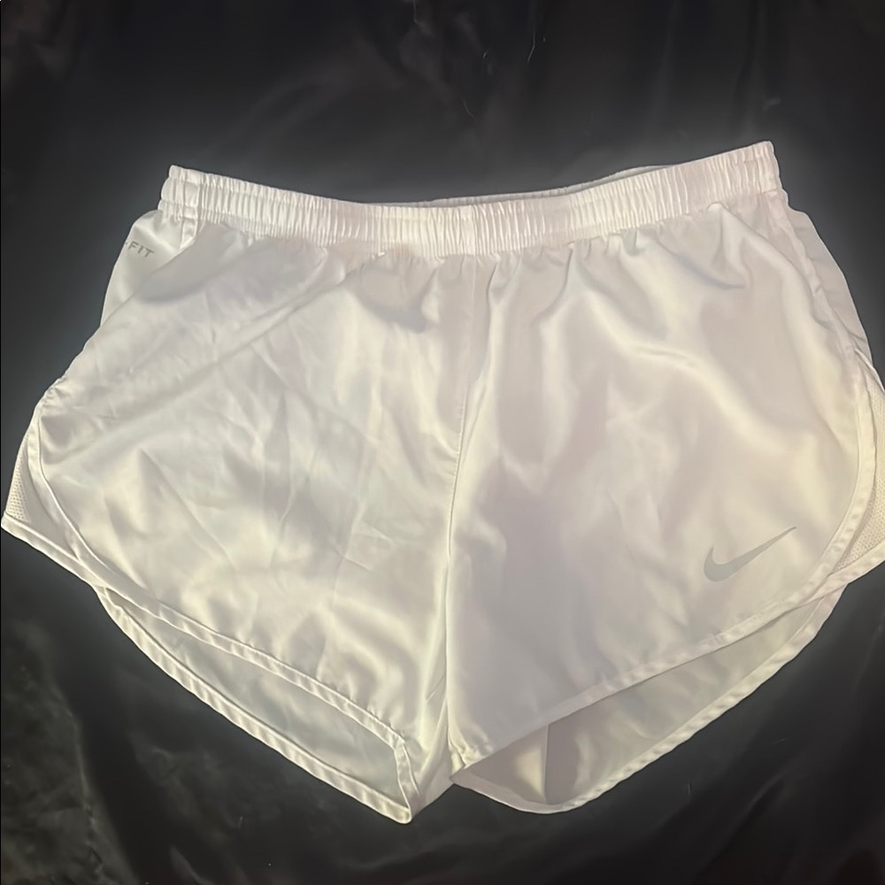 Nike Women's White Athletic Shorts size small